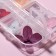 Sudden for decor "Tenderness", voluminous, 12 species, in a case, multi -colored