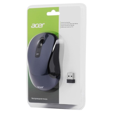 Mouse Acer OMR306 Black/Gray Optical (1600DPI) Wireless USB (6but)-7