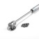 Gas elevator Tundra GL050GR, 50N, gray color, 2 pcs TMP
