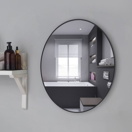 Mirror "Black matte", wall, 80 × 3 cm