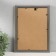 Photo frame plastic A4 Format "Golden Waves and Points" Dark Tree 24.8x33.5 cm
