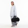 Road bag with lightning, external pocket, suitcase holder, long belt, black color