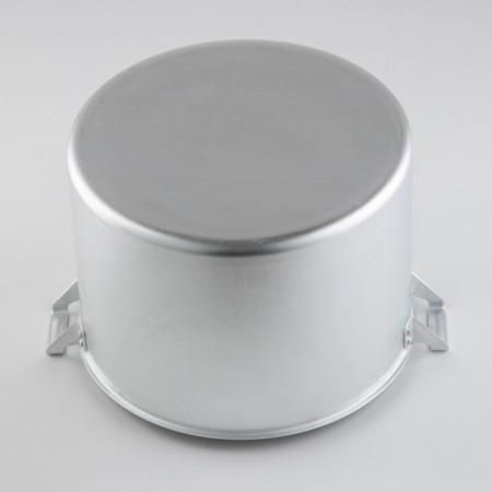 Aluminum pan, 10 l, d = 26 cm, metal cover-3