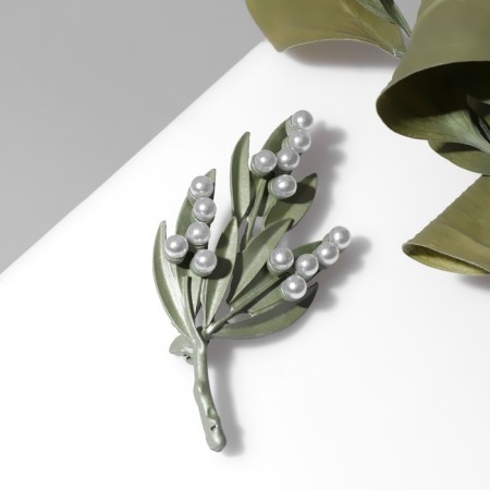 Book "Bouquet" lily of the valley, white-green color