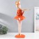 Souvenir Polystone stand "Girl Mishka's ears" Orange 69x30x25 cm