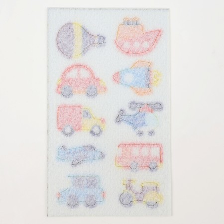 Fetter stickers "Transport", 11 x 18.5 cm, 10 pcs-4