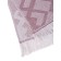 Waffle towel with fringe "Sig-Zag", size 40x60 cm