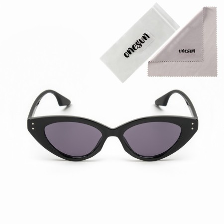 Sunglasses "OneSun", UV 400, pipe 14 cm, width 15 cm, lens 4.2 x 6.5 cm, black-2