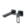Mixer for the IDDIS Slide Slibl00i65 sink, single -leaf, built -in, black