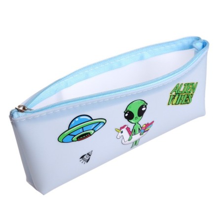 School Penal on the zipper "Alien", mix-4