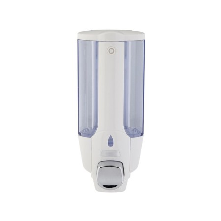 Axentia dispenser for liquid soap and shampoo wall white, volume 380 ml, height 19 cm-1