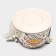 Keramic teapot with a metal sieve "Lotus", 900 ml