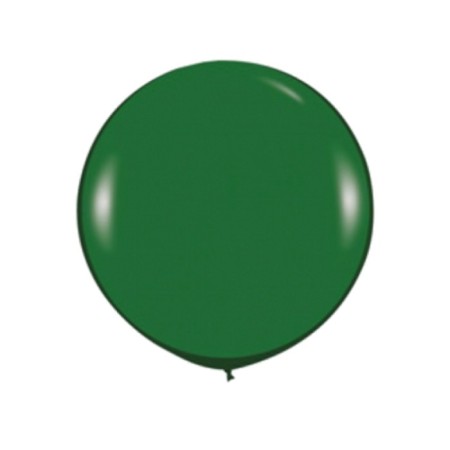 Latex ball 36 ", pastel, green color, 1 pc.
