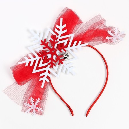 Carnival set "Snowflakes", 3 objects: rim, skirt, rod-2