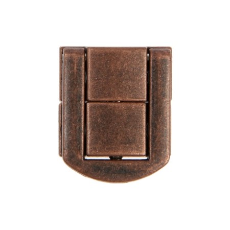 Castle Castle on the box ZM01, 2.5x2 cm, Copper color-1