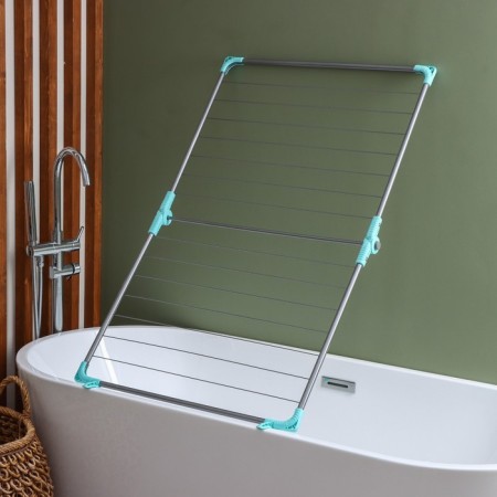Lower for linen on the bath is folding, working length 10 m, color mix-9