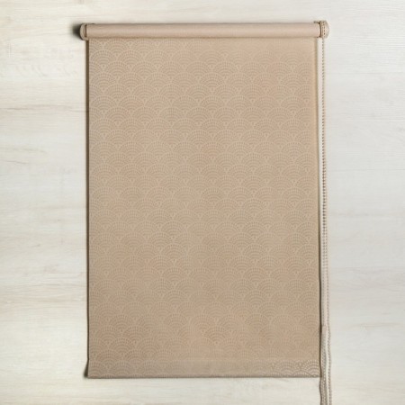 Rolled curtain "Dolce Vita", 50 x 160 cm, beige color