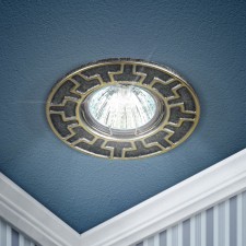 Lamp built -in era ST5, IP20, 50W, 95x28 mm, color Satin silver/gold