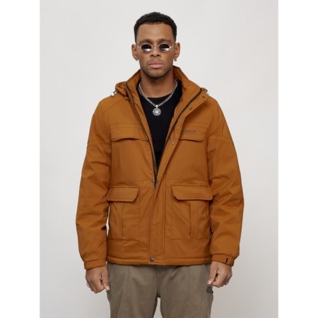 Sports male jacket, size 56, mustard color
