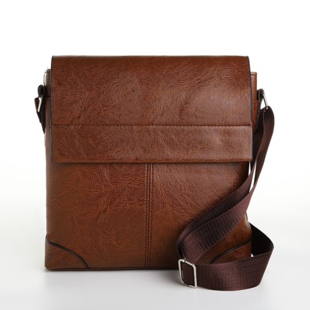 Male bag, brown color-1