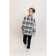 Surchashka upper for ISEE boys, height 146-152 cm, blue color