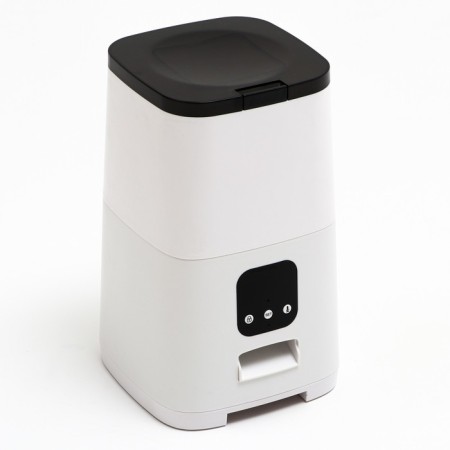 Smart Auto feeder, container 4 l, 2 kg of dry food, with Wi-Fi, voice recording function-1