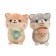 Soft toy "Corgi with a glass", Mix color