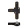 Connector for single-phase t-shaped black rexant