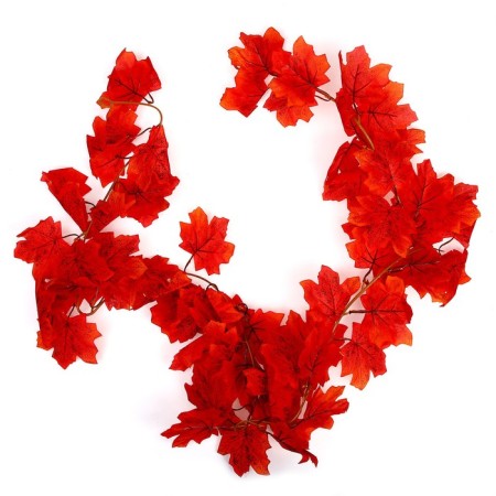 Garland from leaves, length: 180 cm-3