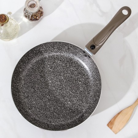 Sleepyx pan, d = 26 cm, removable handle, glass cover, anti -stick coating, color gray color-1