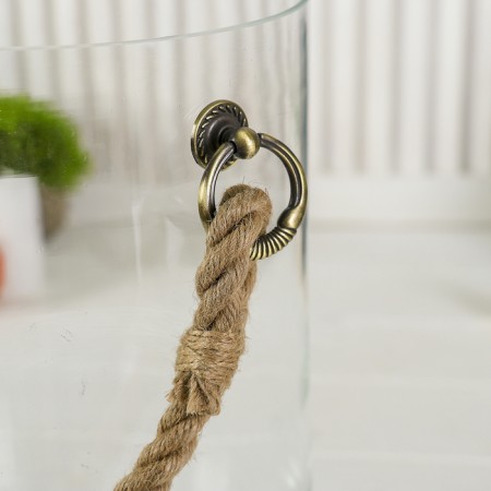 VAZ "Pipe 200" with a pen 19x30 cm, volume-8l transparent-1