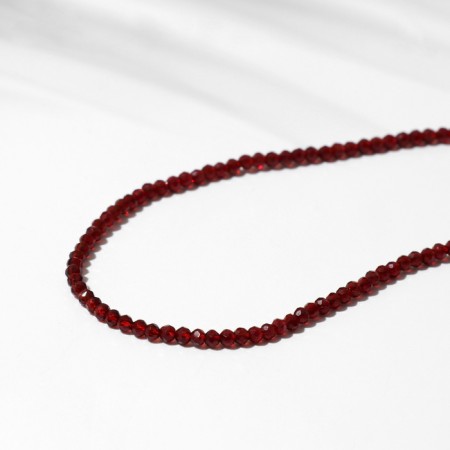 Beads on threads ball №2 The faceted "spinel" for grenades, 37 cm-1