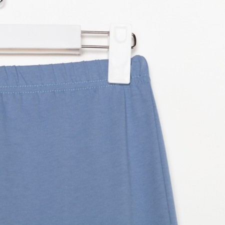 Female pajamas (T-shirt and trousers) KAFTAN "BASIC" Size 48-50, Blue color-9