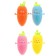Hedgehog "carrots" light, color mix