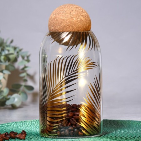 Bank for storage "Tropics", 800 ml-1