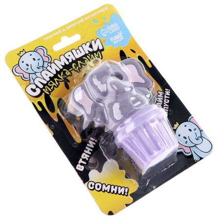 Slime-sliem "Elephant", on the blister-2