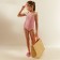 Swimsuit Asseting children's minku color pink growth 140-146 cm