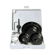 A set of ring saw Matrix, on wood, 64-127 mm, 8 items