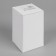 Silver LED candle, 7.5 × 12.5 × 7.5 cm, wax, plastic, batteries AAAX2 (not in the kit), glow warm white