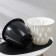 Kashpo for flowers with an insert “inspiration”, 4.5 l, the color is black and white