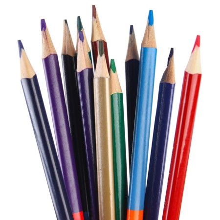 Color pencils, 24 colors, bilateral, Masha and Bear-8
