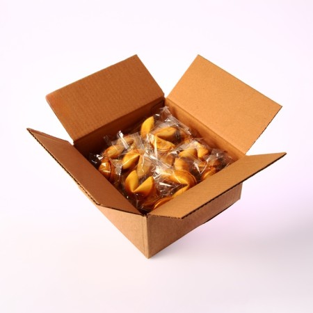 Sanding cookies with a gold prediction, 30 pcs-3