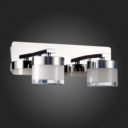 Wall lamp ST LUCE. SL1600.101.02. 2x5 W, LED, 4000K, 680 LM, 30x8.5 cm, chromium color-4