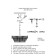 Suspended chandelier FrancheSKA E14 400W