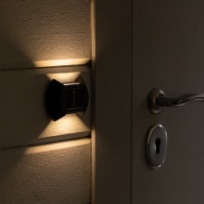 Garden lamp on the solar battery 