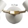Bra "Vitaly" 2he27 40w is white 18x12x38cm