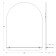 EvoForm mirror, with a shelf, 60x80 cm