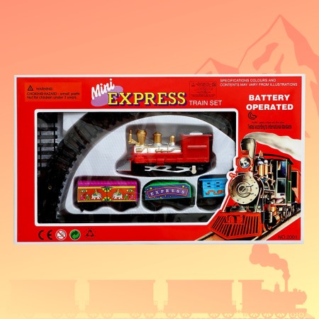 Rail Road "Small Train", works from batteries-14