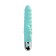 A relief vibrator with clitoral stimulation Flovetta Flax, silicone, mint, 17.5 cm
