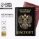 Cover for passport "Passport Russia", artificial leather